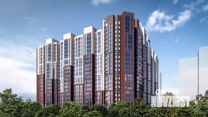 2-к квартира, строящийся дом, 67м2, 3/22 этаж